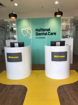 National Dental Care Chadstone reception area