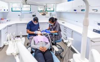 Dental examination and treatment