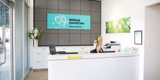 The reception at our dental clinic, National Dental Care Browns Plains.