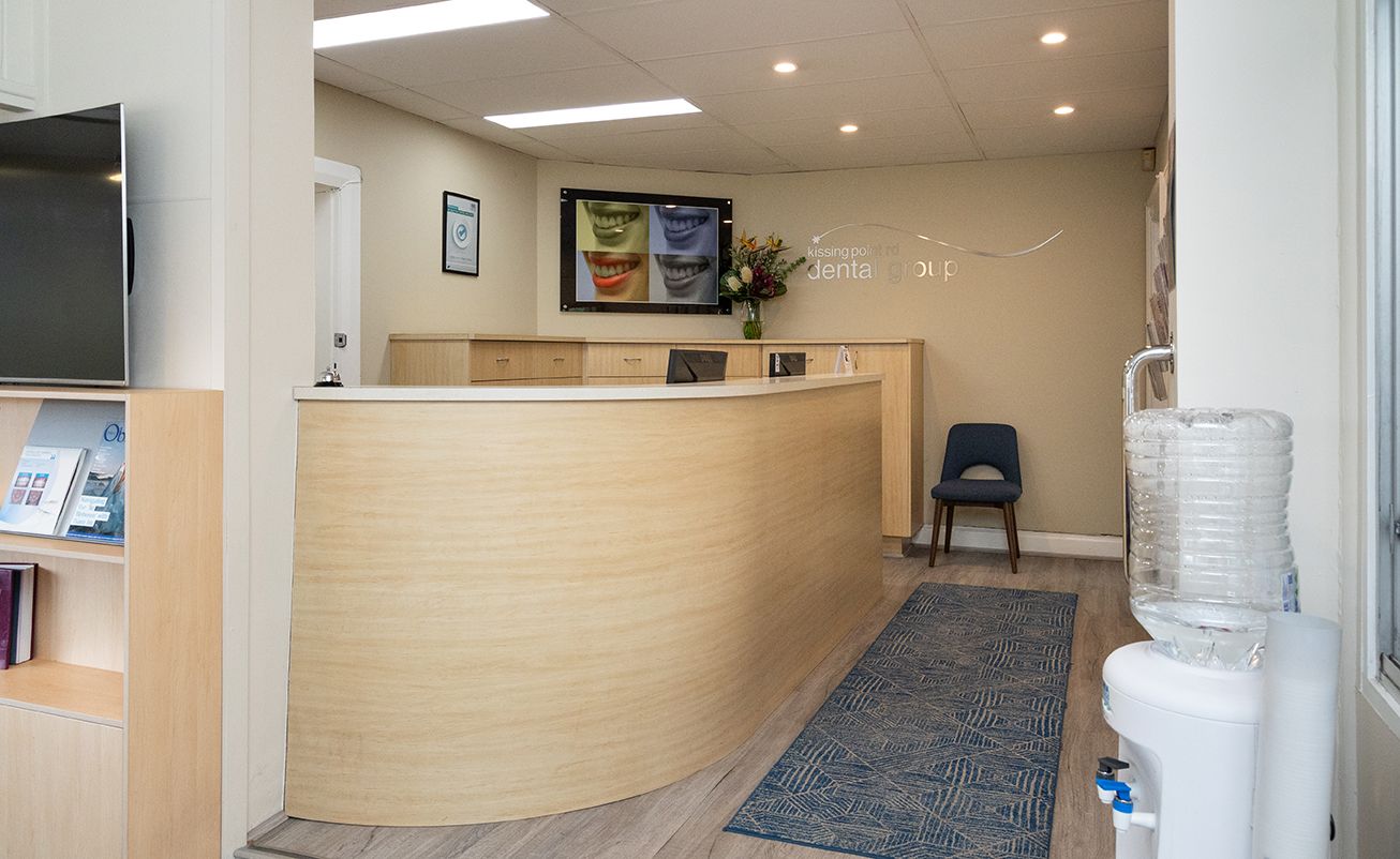 Image of Kissing Point Road Dental's reception in Turramurra.