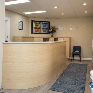 Image of Kissing Point Road Dental's reception in Turramurra.