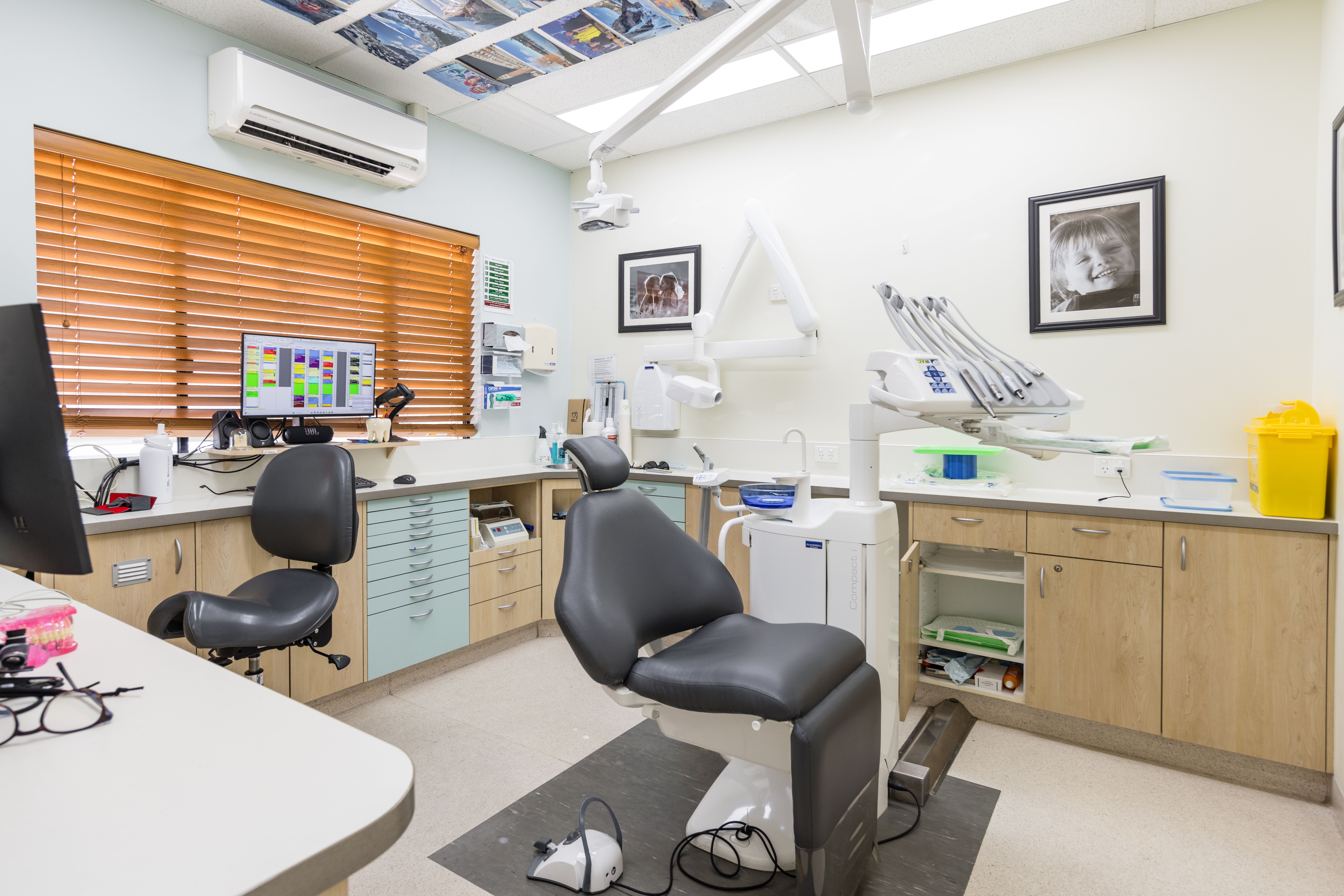 Modern spaces designed for dental care