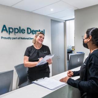 Apple Dental reception team