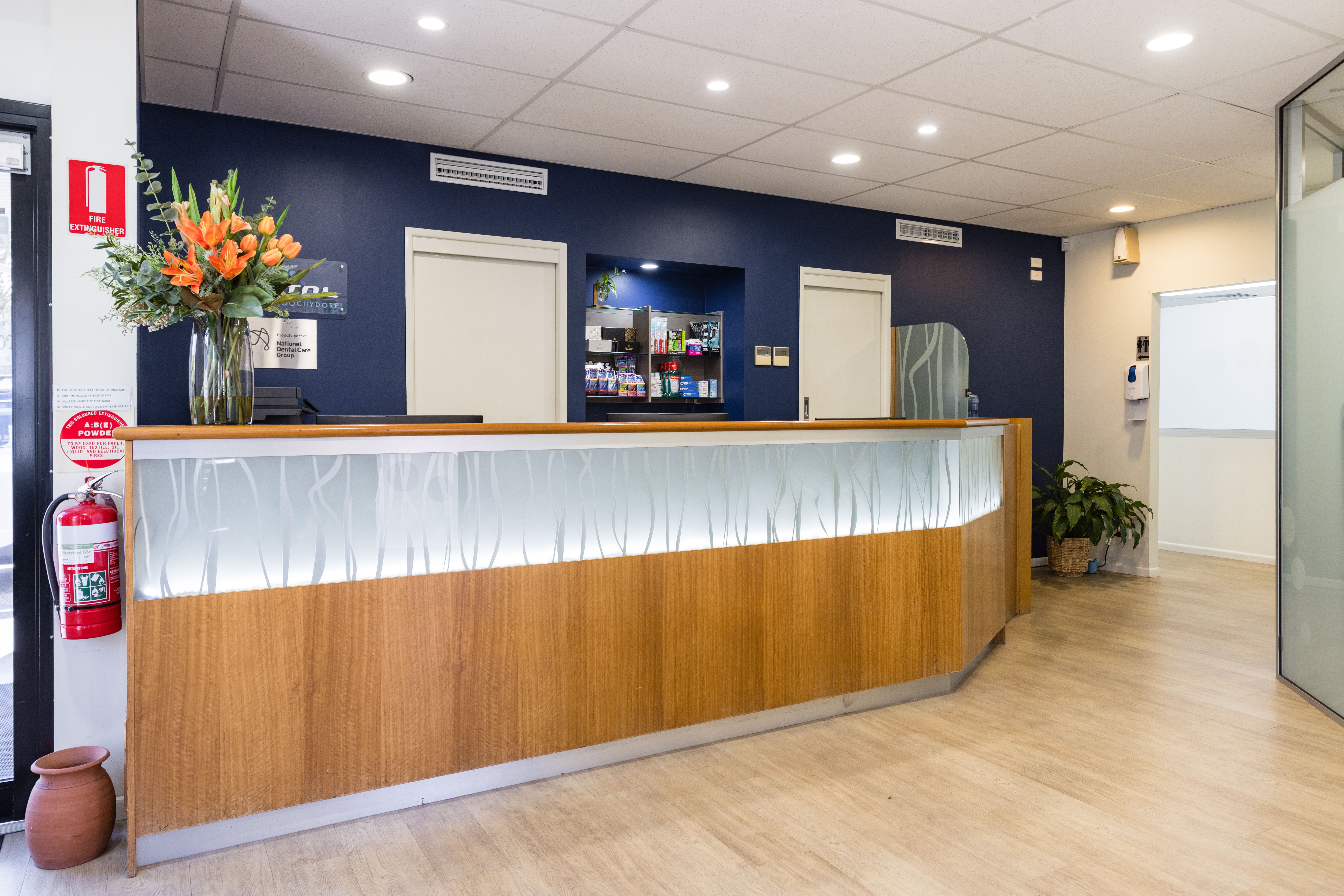 reception at Dental Centre Maroochydore