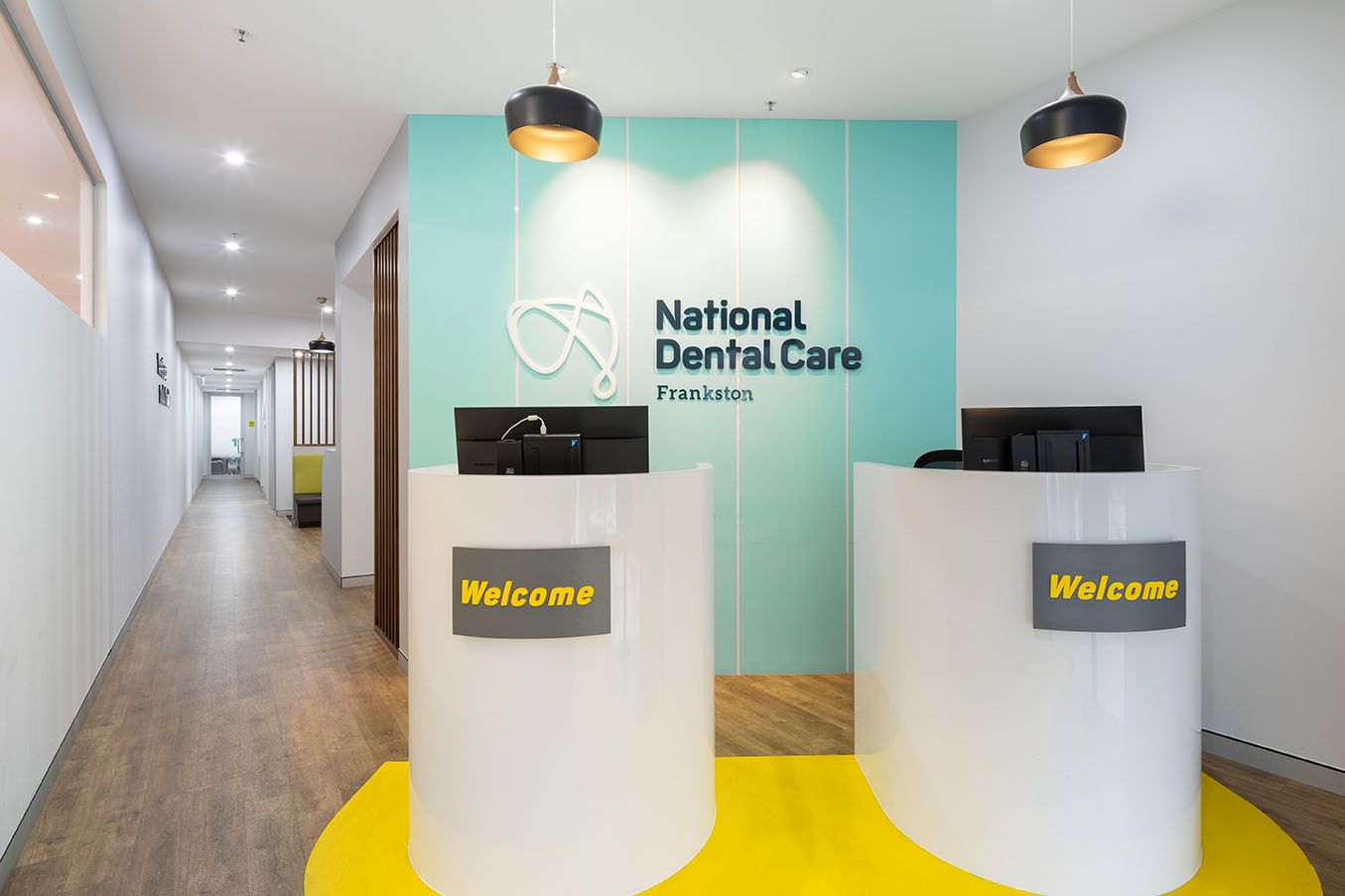 National Dental Care Frankston reception area 