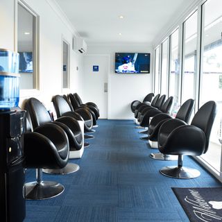 Welcoming waiting area