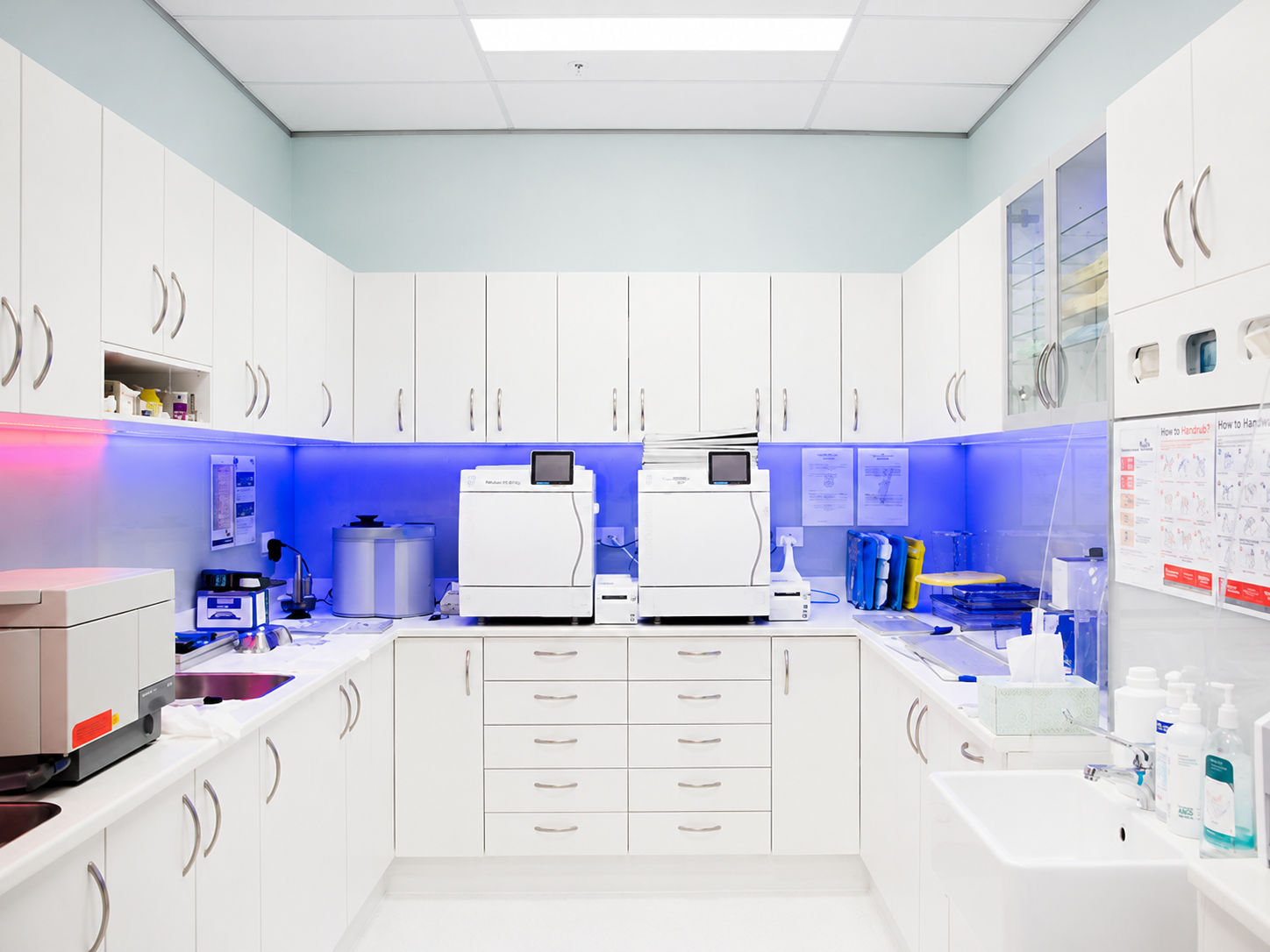 Dedicated Sterilisation Area