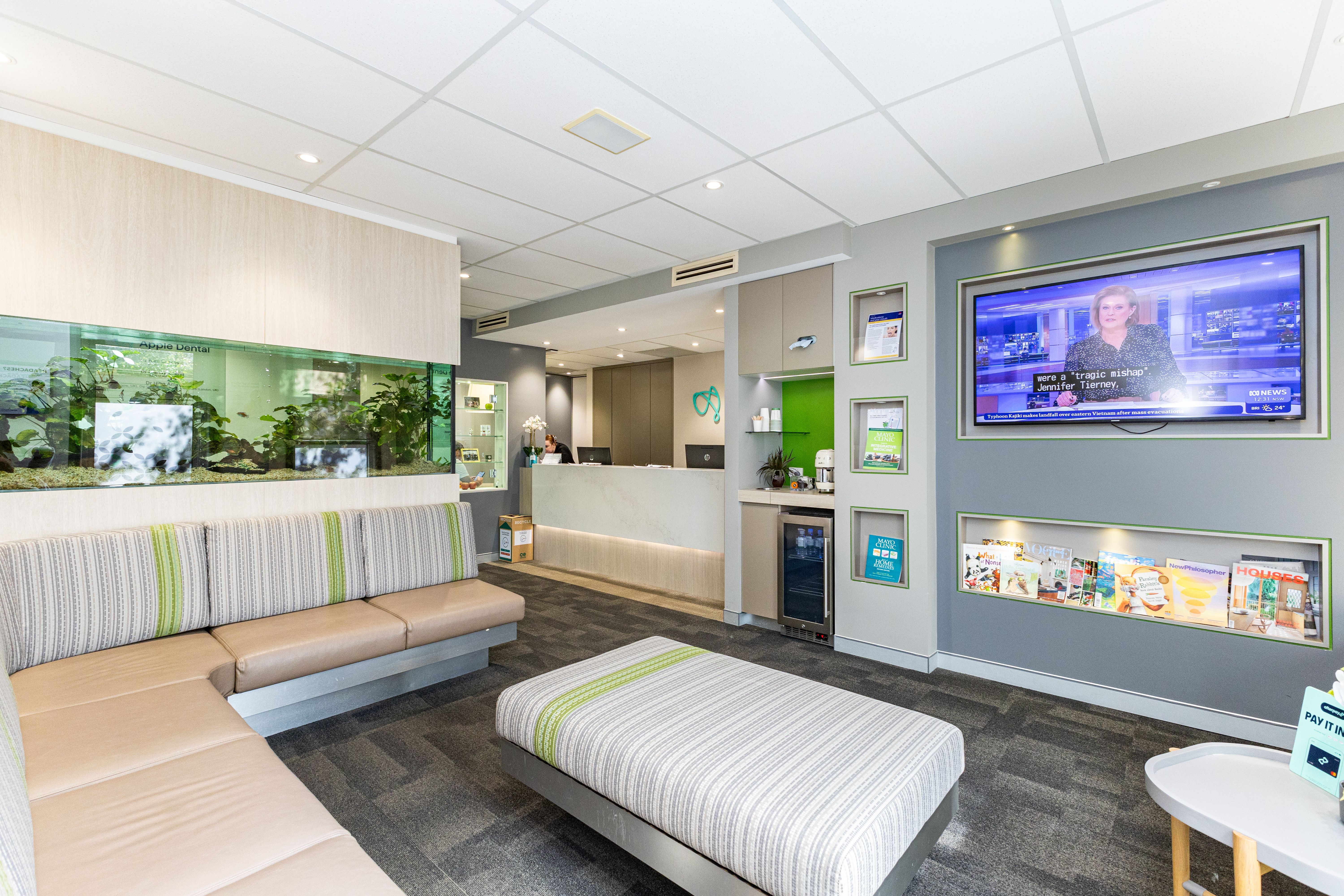 Apple Dental waiting area