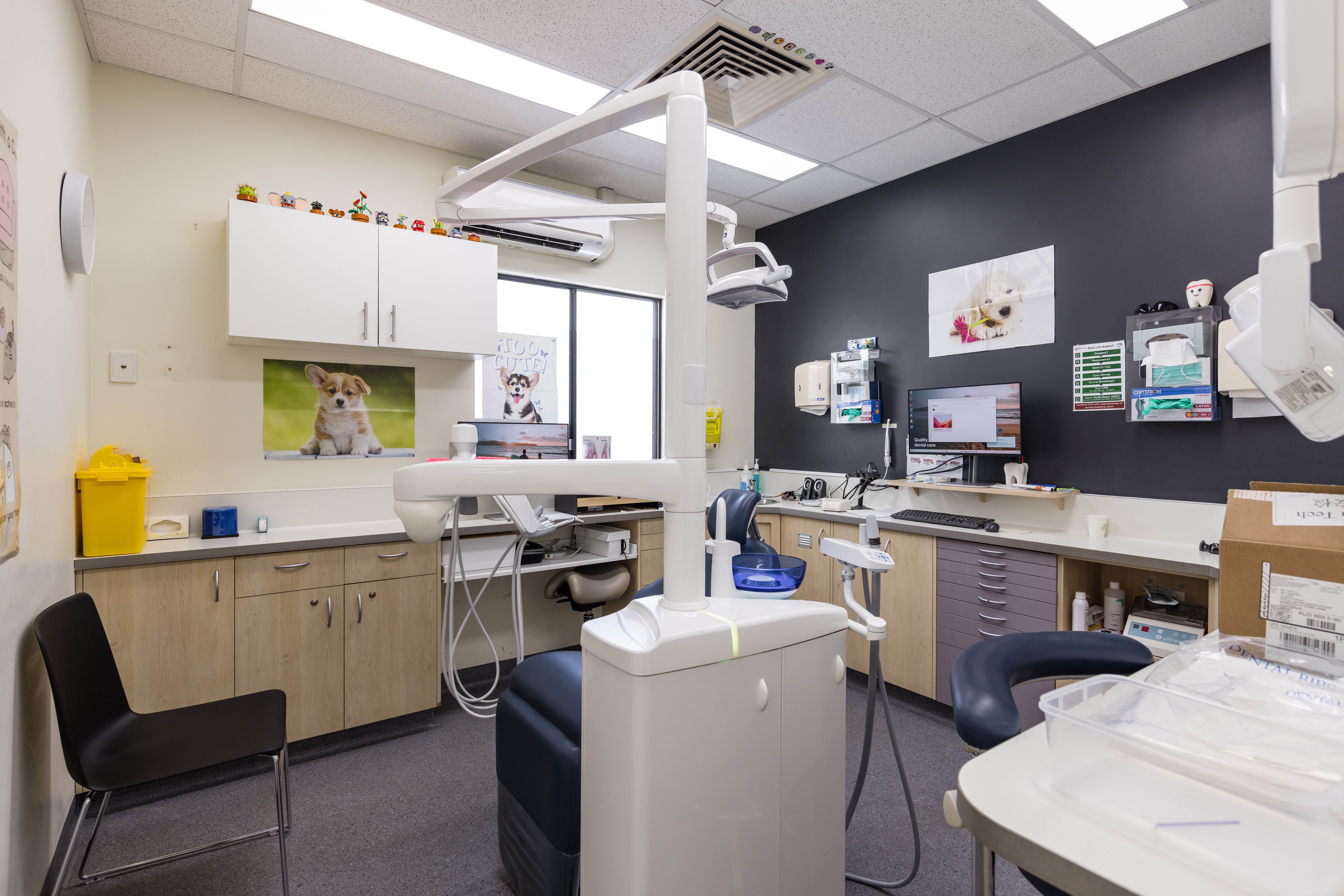 Modern spaces designed for dental care