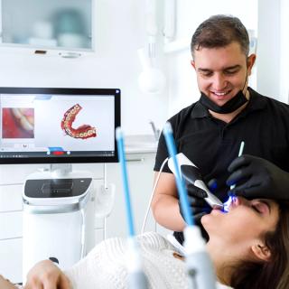 Same-day dental services with CEREC technology