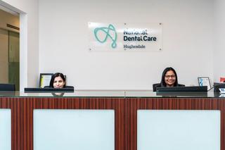 Our reception at Hughesdale serves as a welcoming entrance to our dental clinic.