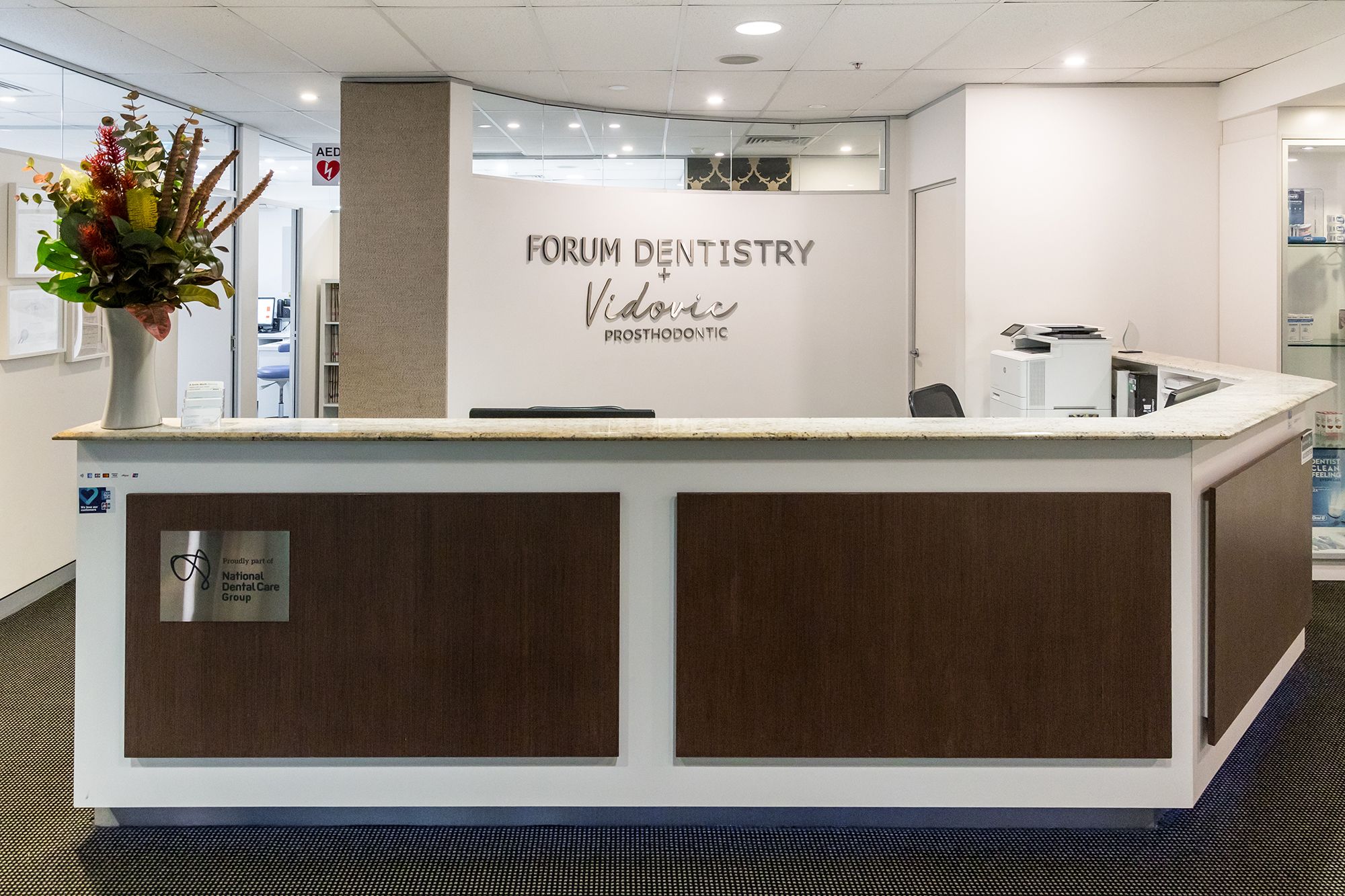 Forum Dentistry - Reception Area
