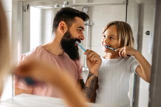 Brush twice a day