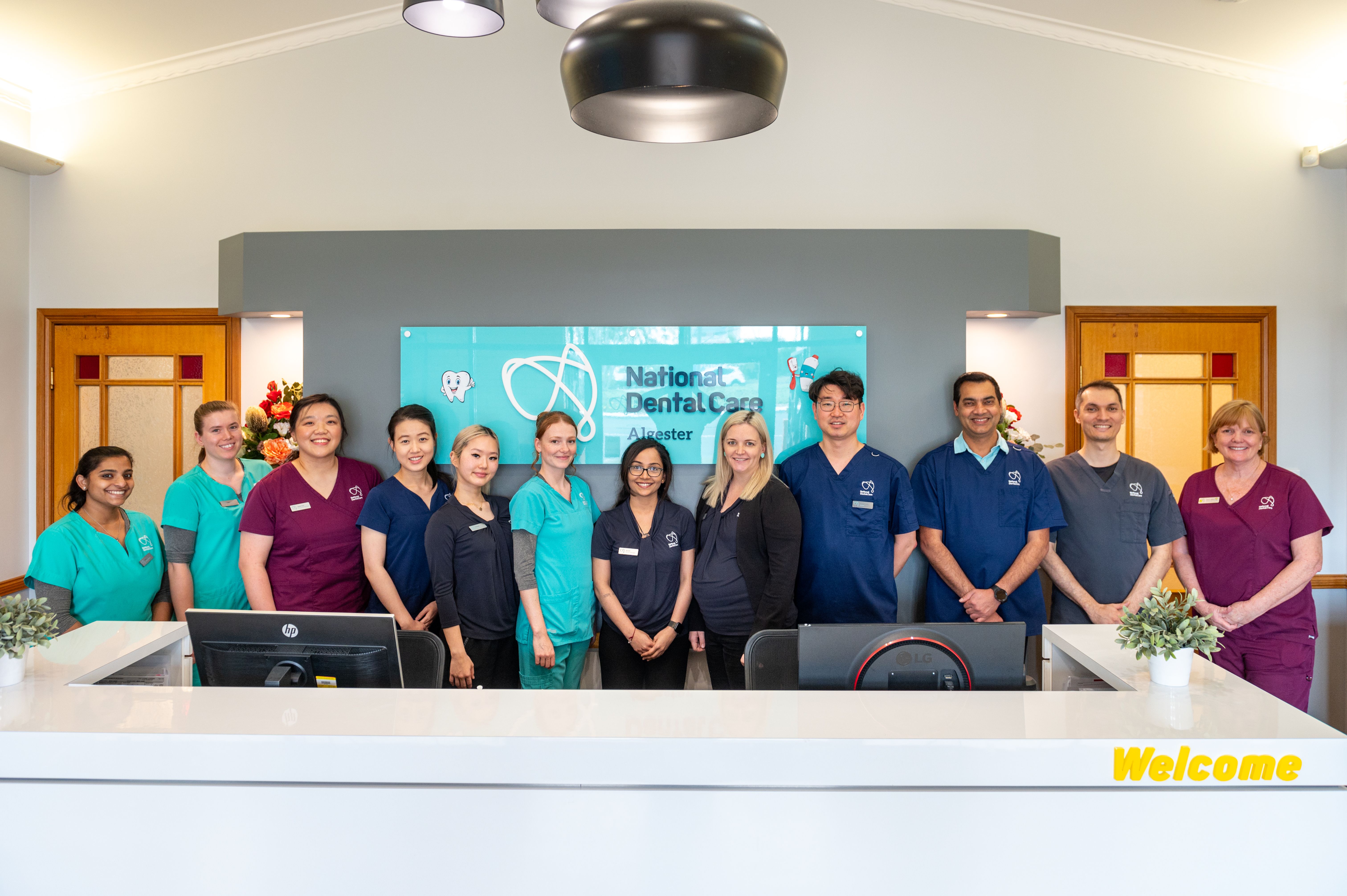 National Dental Care Algester provider team at reception