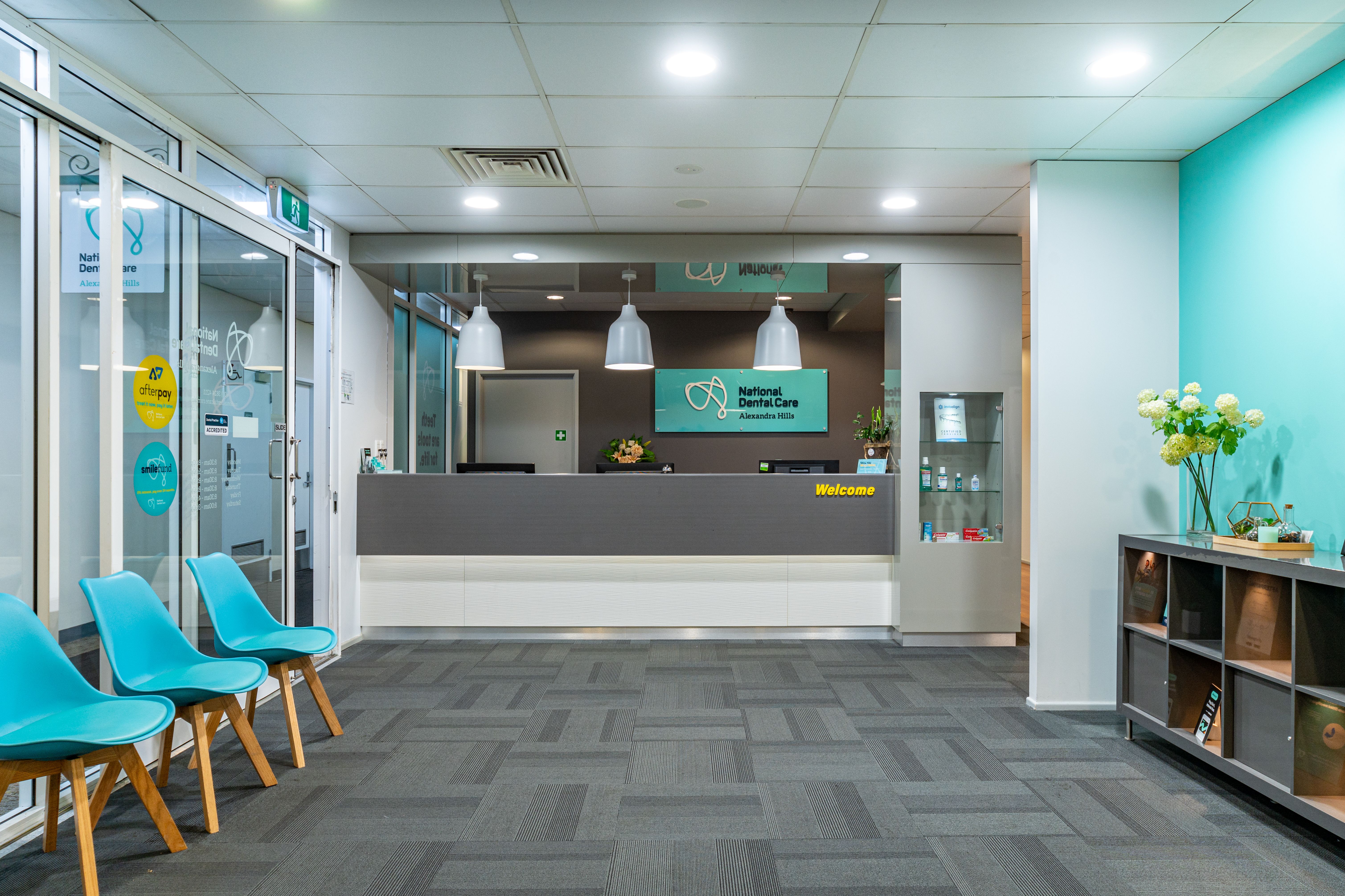 National Dental Care Alexandra Hills reception