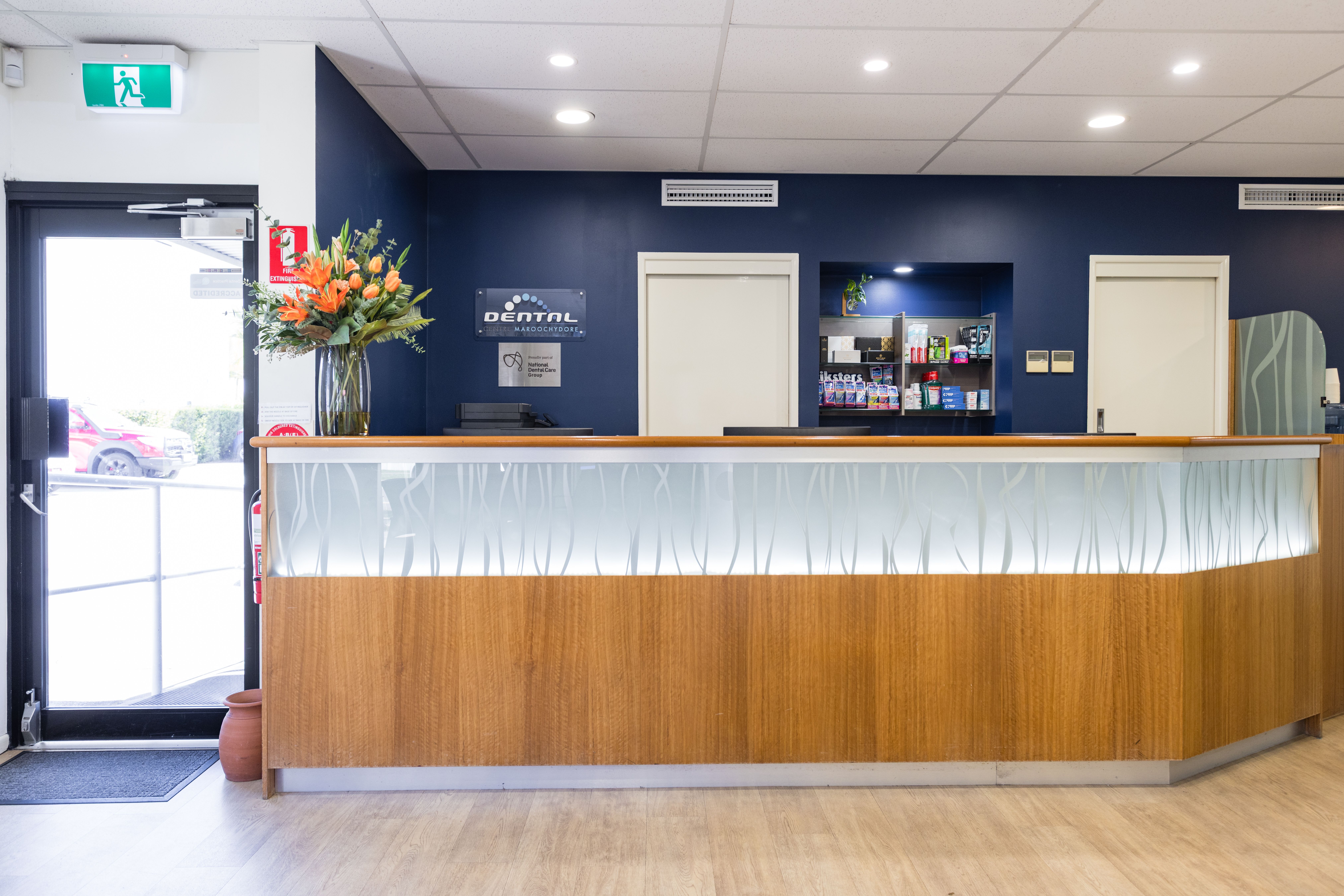 reception at Dental Centre Maroochydore