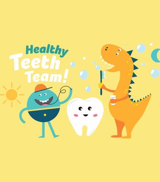 Meet the Health Teeth Team: Brush, Toothy, and Flossy!