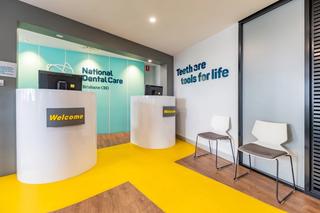 Our Brisbane CBD reception on Queen Street in the metro area.