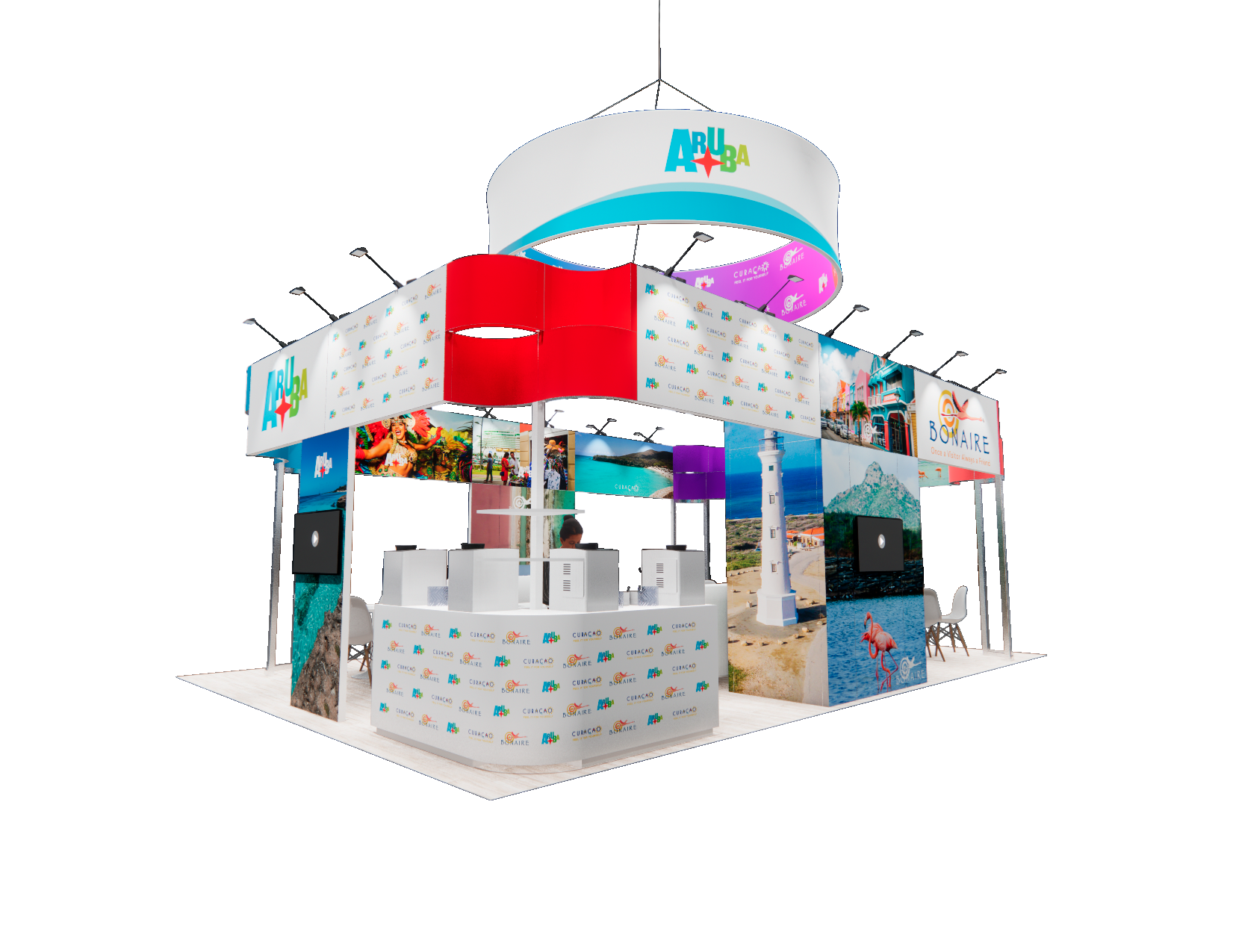Trade show booth rental las vegas show exhibit rentals