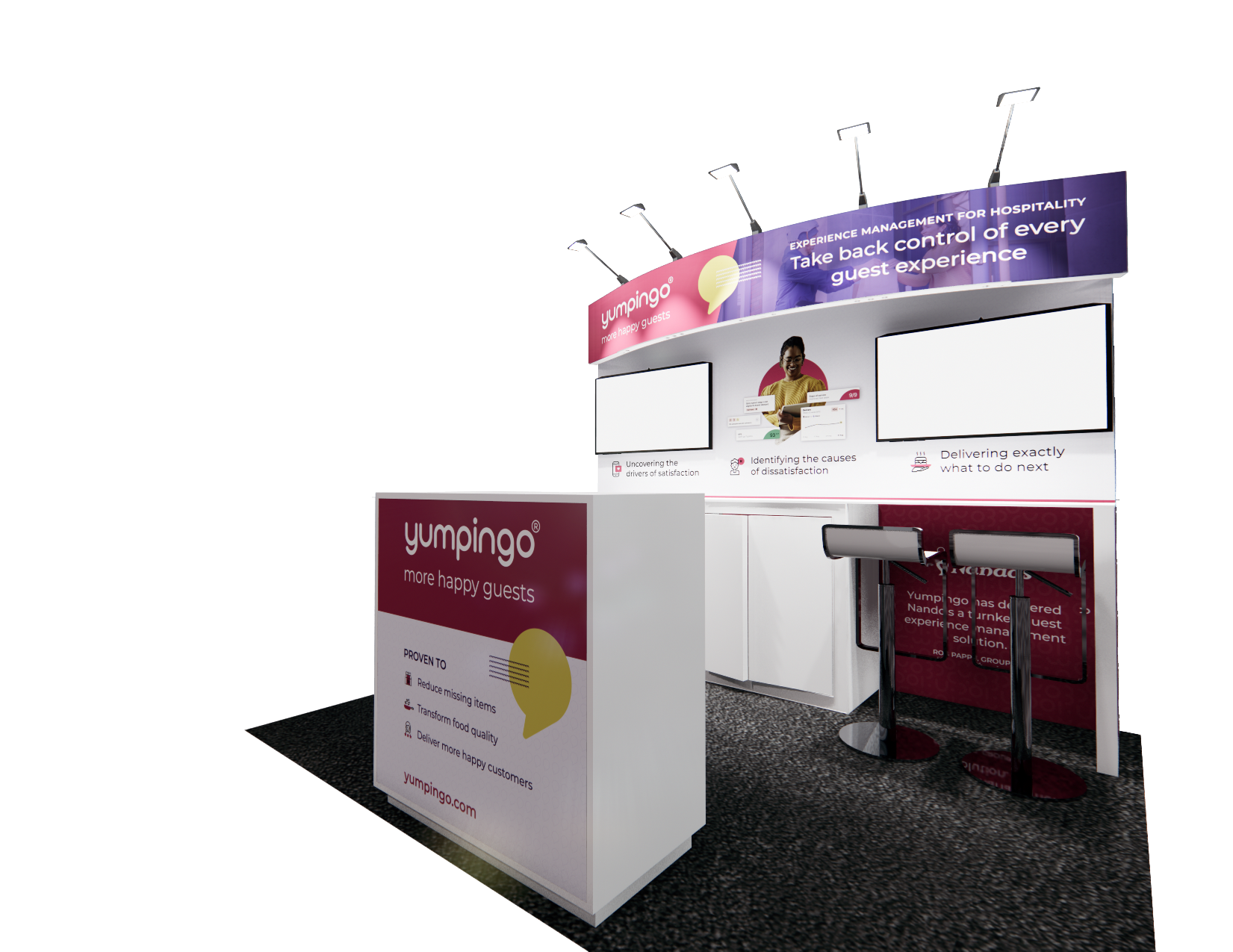 Trade show booth rental las vegas show exhibit rentals