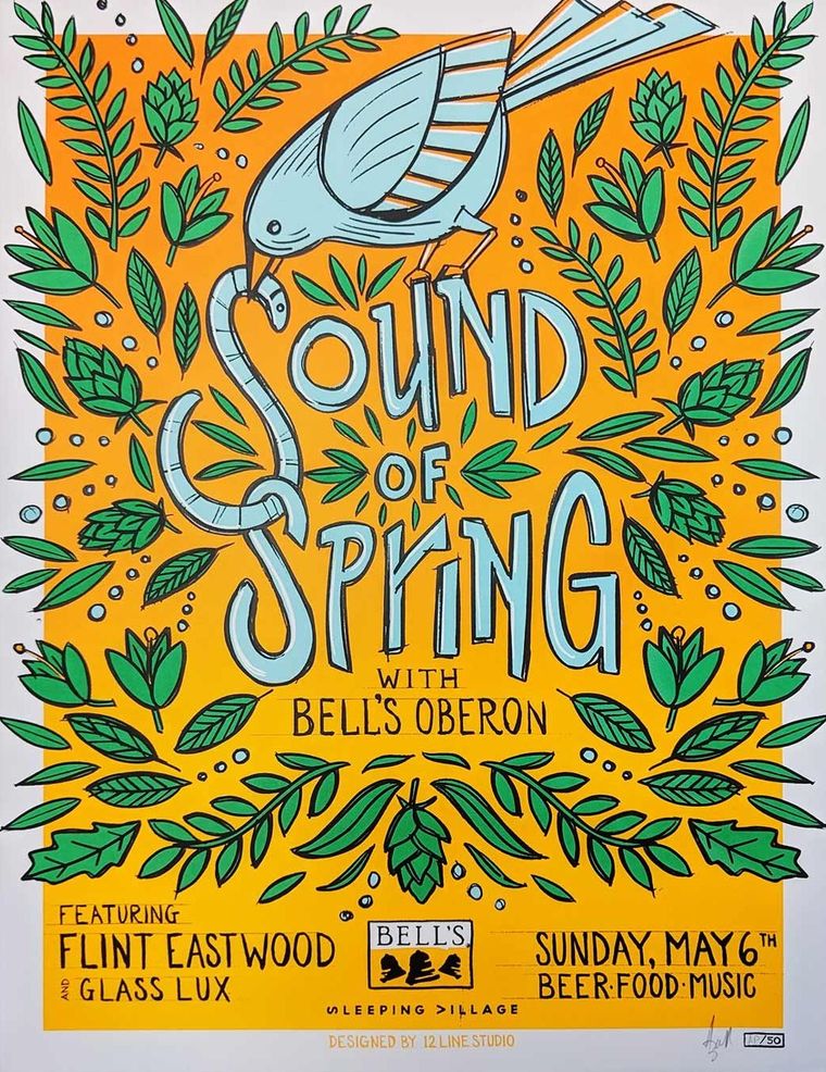 Sound of Spring concert poster - Chicago, Illinois