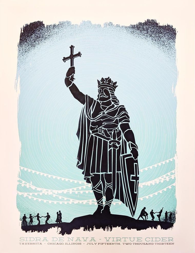 Sidra De Nava poster - Virtue Cider - Chicago, Illinois