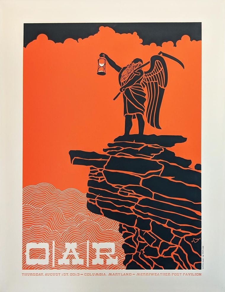 O.A.R. concert poster - Columbia, Maryland