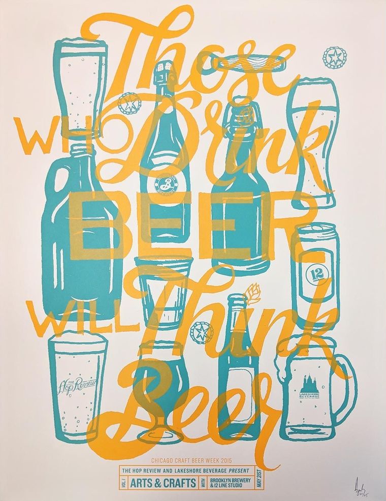 Those Who Drink Beer, Will Think Beer poster