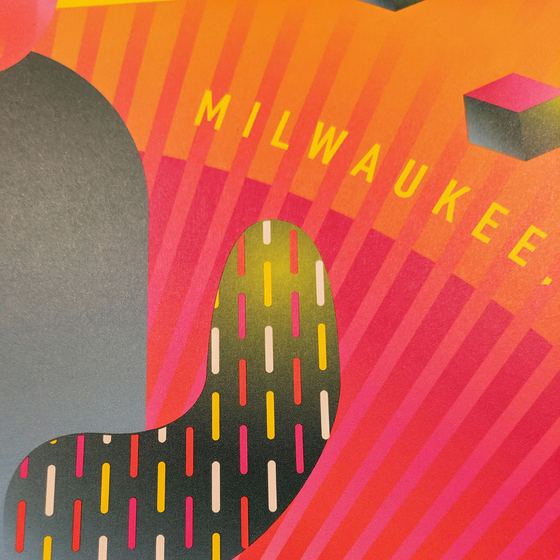The Chainsmokers concert poster detail