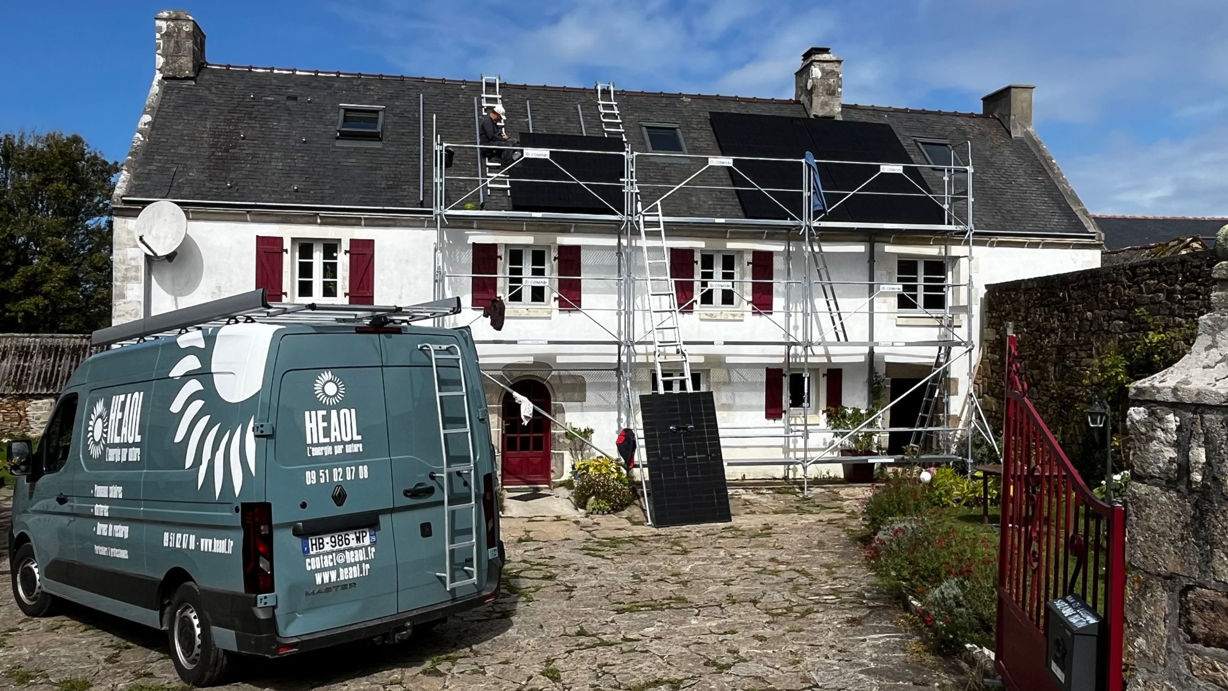 Réalisation à Cléden-Cap-Sizun