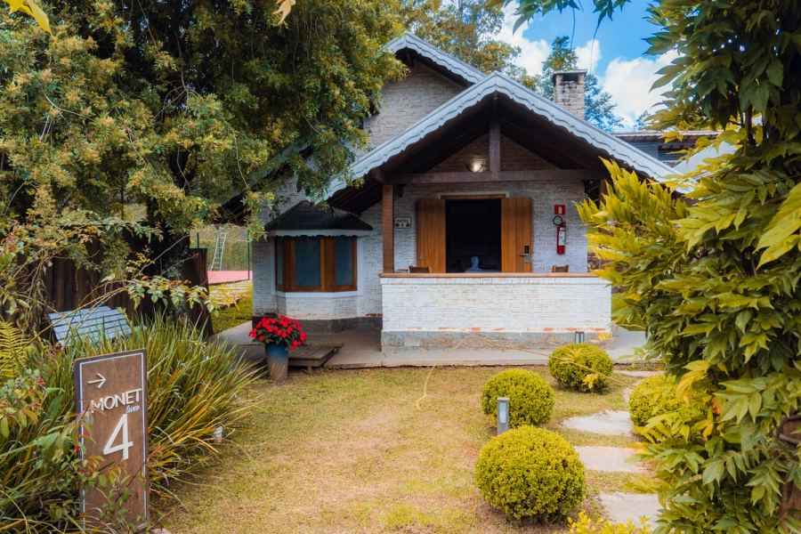 Ambiente da Pousada Jardim Monte Verde fotografado para o novo acervo institucional da marca.
