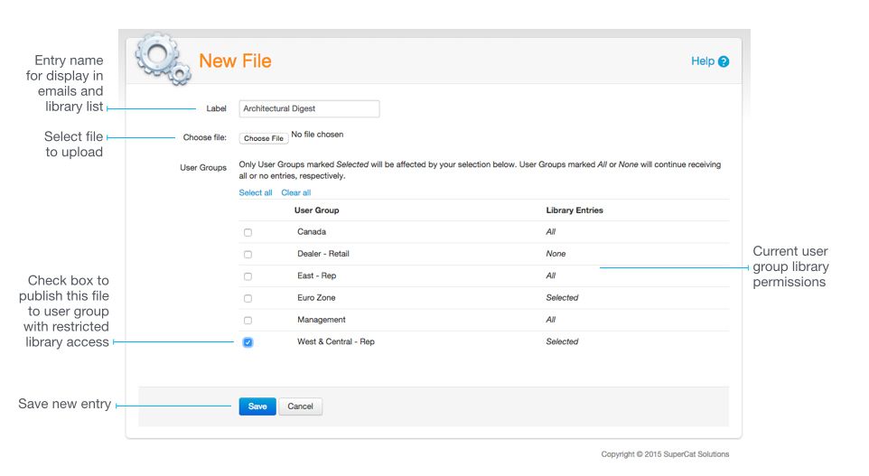 Library NewFileEntry
