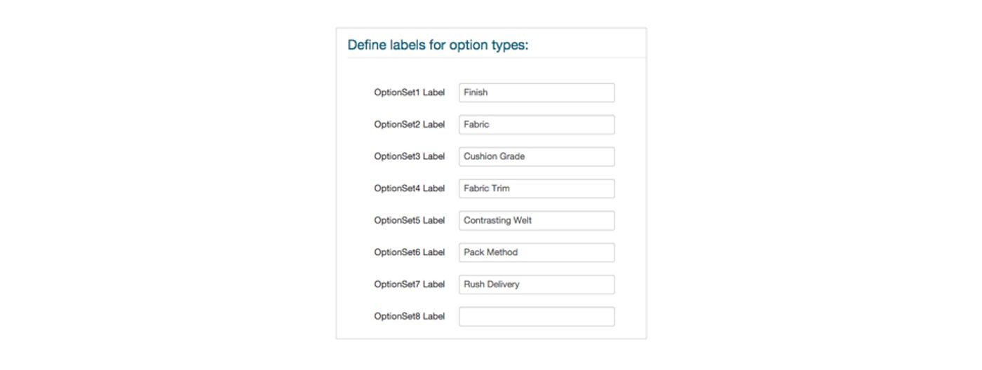 Options OptionTypes