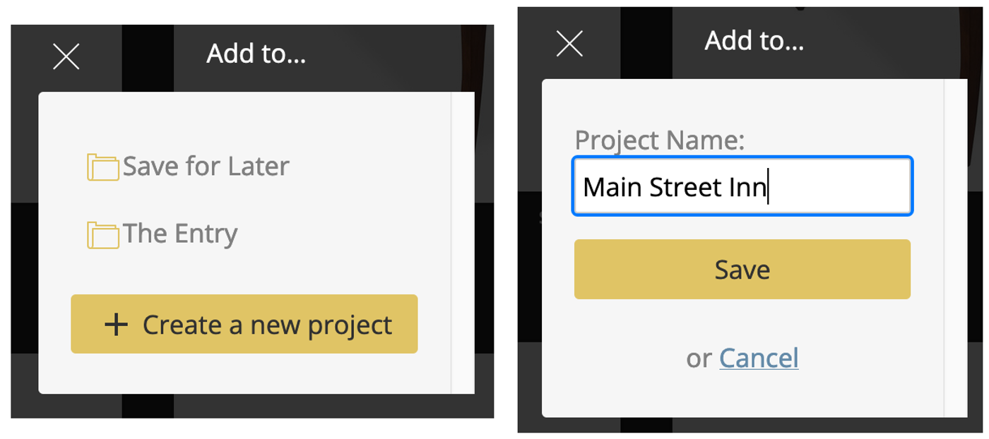 5 Name And Select Project