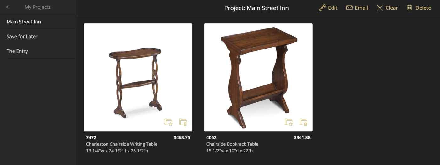 6 Project Screen