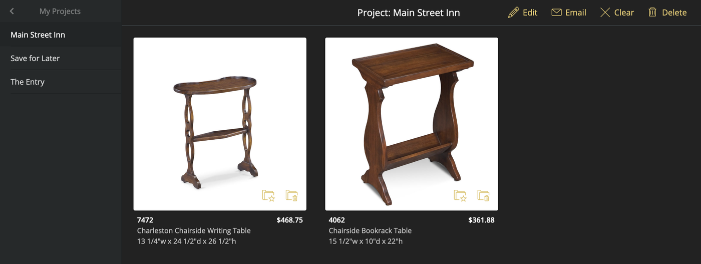 6 Project Screen