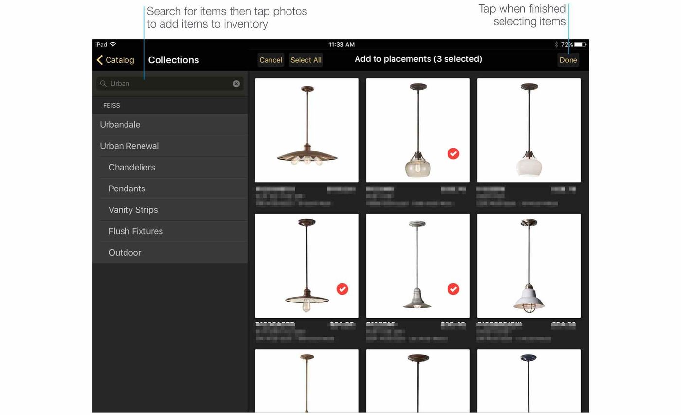 Inventory Add Items Select L