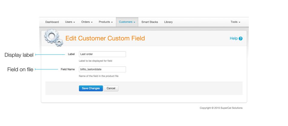CustomCustomerFields Edit
