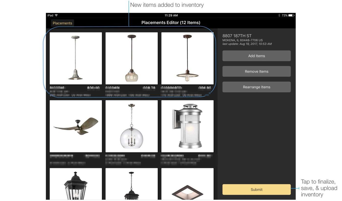 Inventory Items Added L