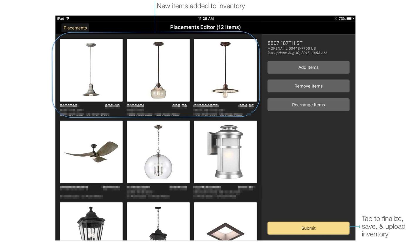 Inventory Items Added L