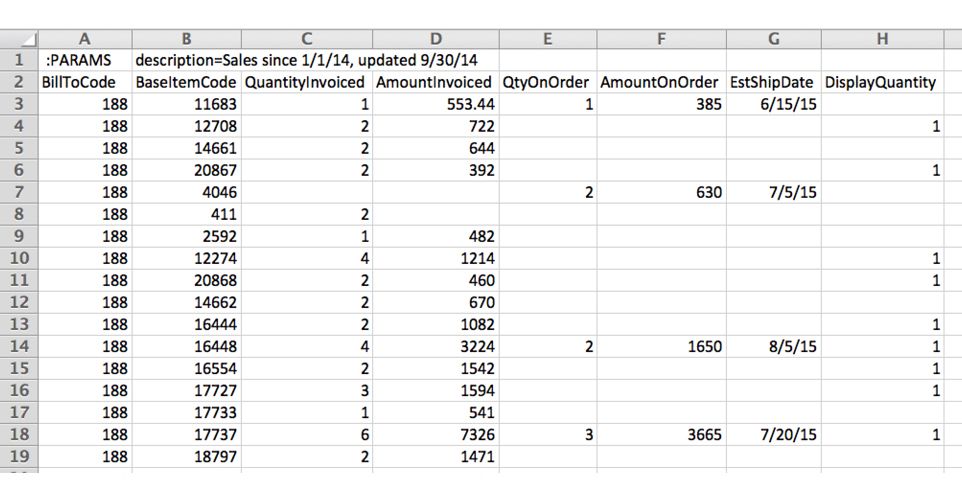 Sales Data Excel crop