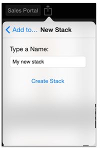 Enter a name, then tap ‘Create List’. (Note that a customer must be selected in order to create a customer list.)