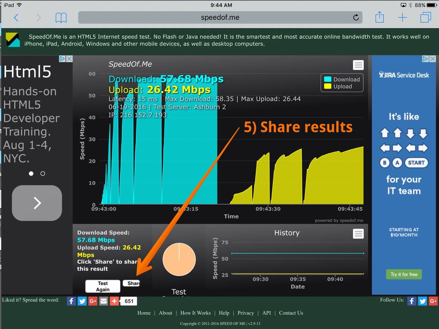 SpeedTest Share