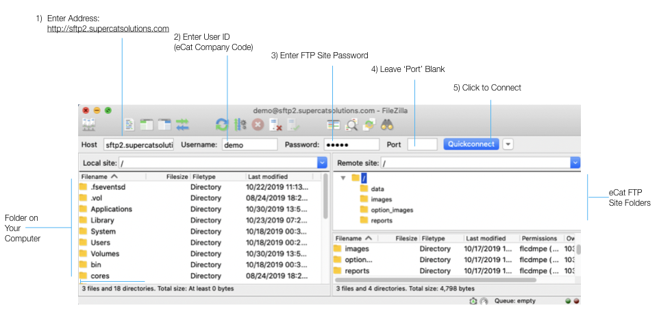 File Zilla Setup