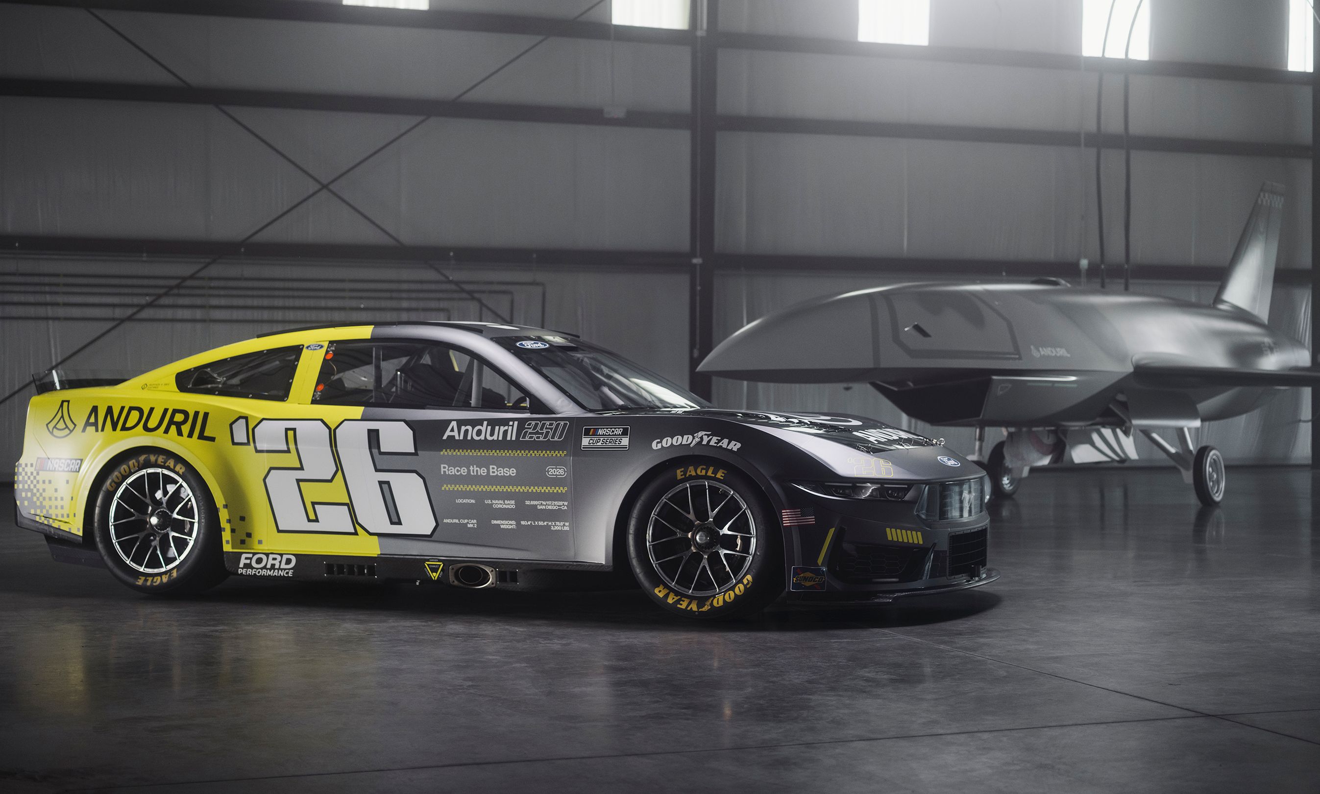 Anduril 250 Race the Base NASCAR Cup Series Street Race to Headline ...