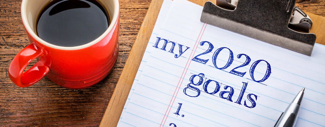 2020 Goals with coffee