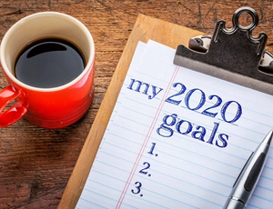 2020 Goals with coffee