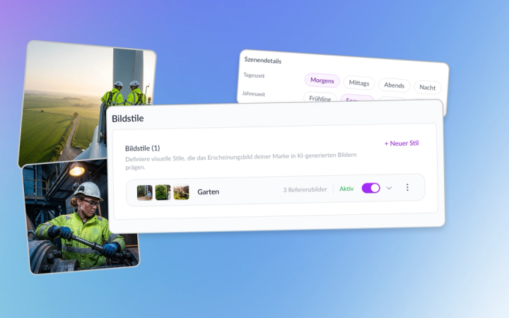 AI Images in Mate: Bildstile mit Referenzbildern und Szenendetails