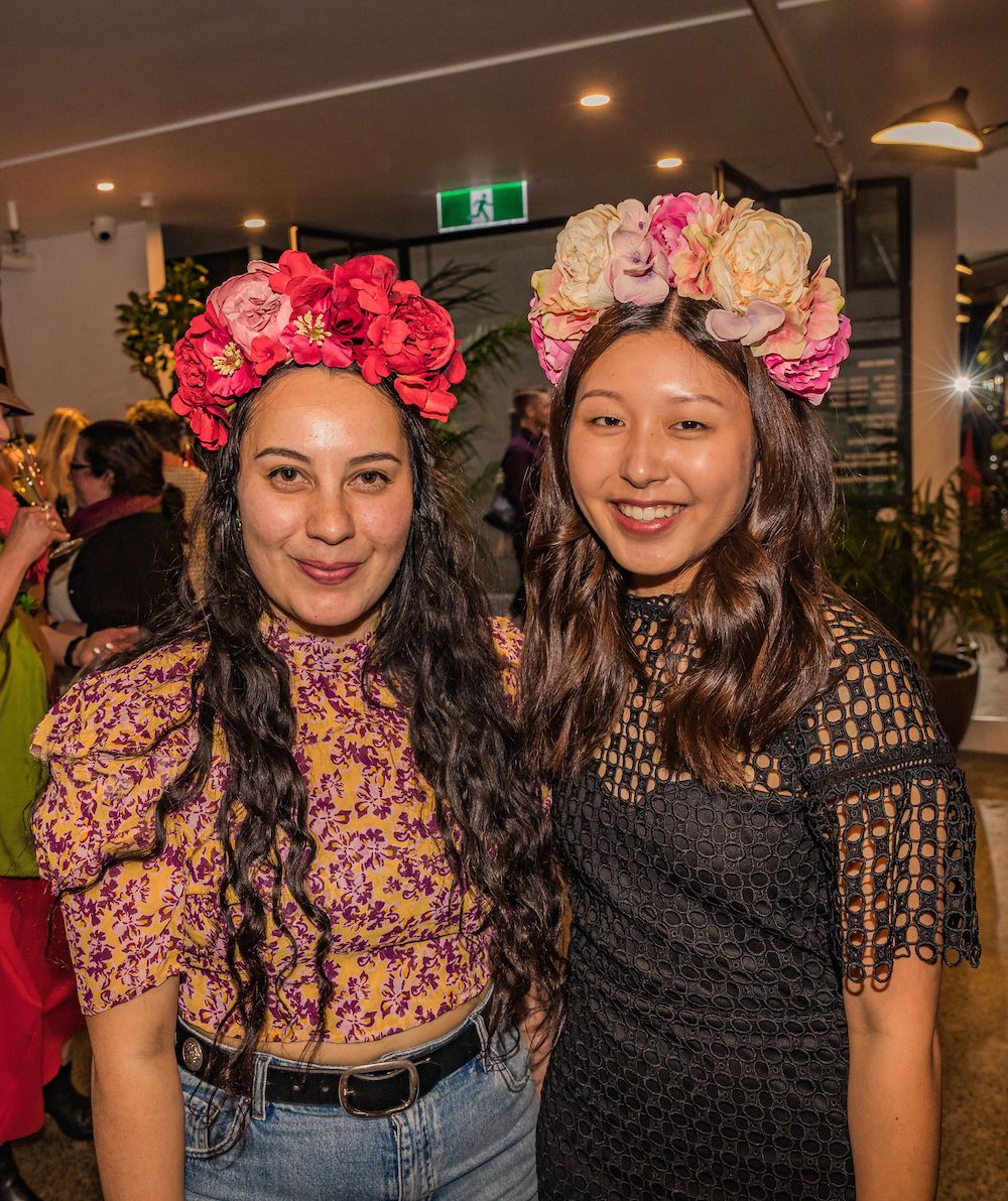 Bared_Footwear_Milliners_In_Manchester_Lane_Melbourne_CBD_Event_K_Is_For_Kani_Floral_Head_Pieces