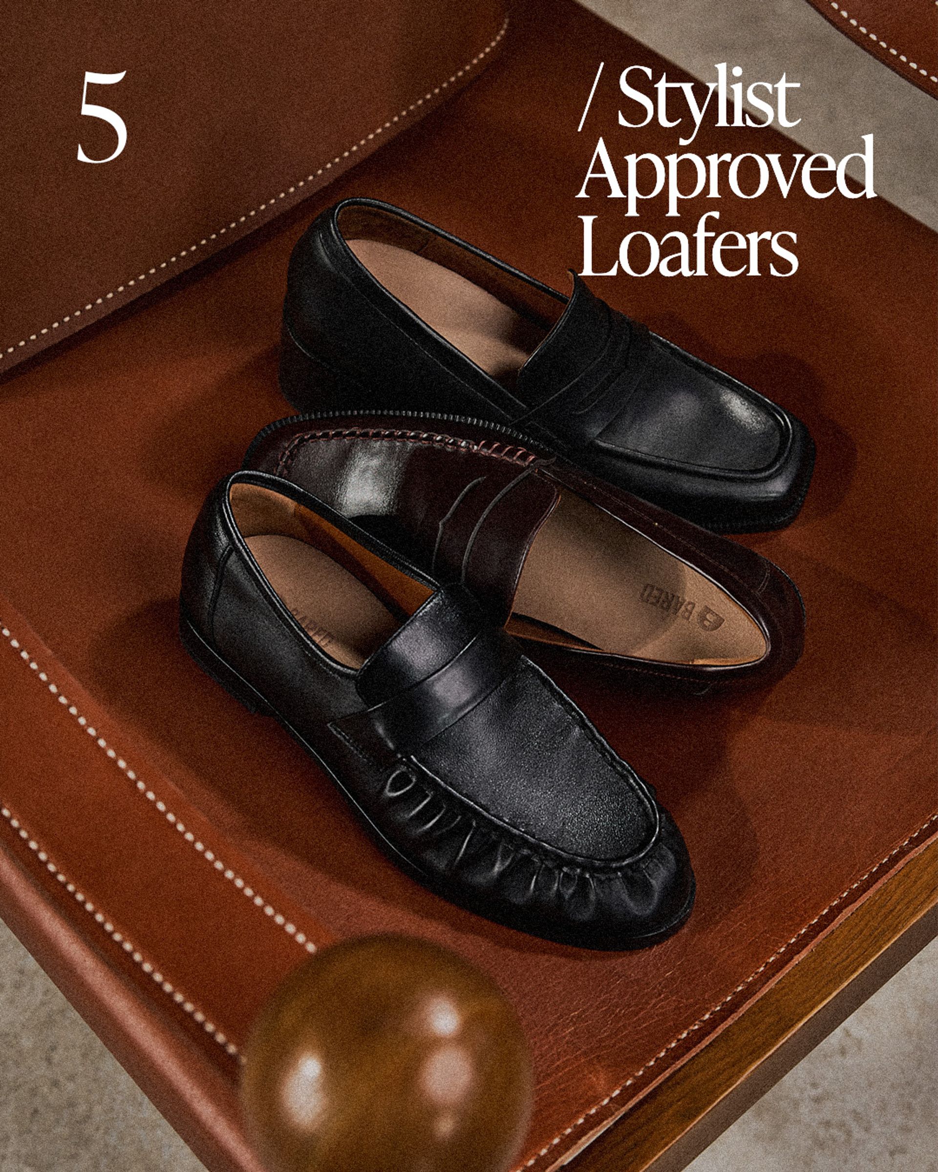Loafers are officially the it shoe of the season, and we’ve narrowed it down to five must-have pairs. Each one brings a fresh spin to the trend - from ruched and preppy to chunky and heeled.   #baredfootwear